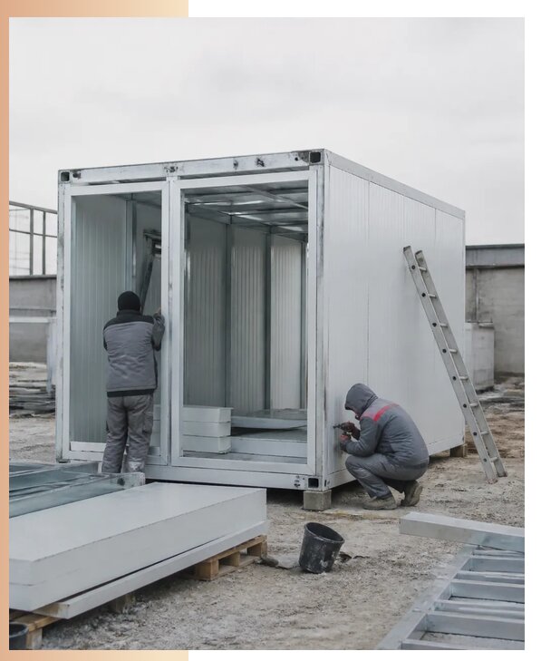 Изготовление сборно-разборных хозблоков под ключ в Сызрани